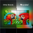 Nanoleaf 4D V2 TV Screen Mirror + Light Strips Kit (for TV & Monitor up to 65'') | 24 W | Multicolor