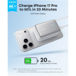 Anker Nano Power Bank 45W with Built-In Retractable USB-C Cable | A1638H21 | 10000 mAh | White