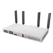 MikroTik Cloud Router Switch with RouterOS L5 Rackmount Case | CRS418-8P-8G-2S+5axQ2axQ-RM