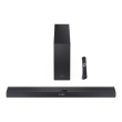 Sharp 2.1ch Ultra-slim Dolby Atmos/DTS Virtual: X Soundbar with Wireless Subwoofer | HT-SBW320 | 360