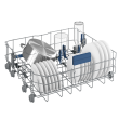 BEKO Dishwasher | DEN48530X | Freestanding | Width 60 cm | Number of place settings 15 | Number of p