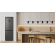 TCL Refrigerator | RP340BSD1 | Energy efficiency class D | Free standing | Combi | Height 185 cm | N