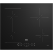 BEKO Hob | HII64200SFMT | Induction | Number of burners/cooking zones 4 | Touch | Timer | Black