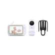 Motorola 5.0” Wi-Fi Video Baby Monitor with Stargrip Crib Mount | VM45 Connect | White