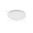 Philips Hue Surimu round panel light