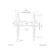 Neomounts Wall mount | WL30S-850BL14 TV mount | Micro adjustment | 32-75 " | Maximum weight (capacit