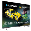 Blaupunkt Mini LED TV | 55MCG8000S | 55 | Smart TV | Google TV | Black