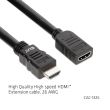 CABLE HDMI TO HDMI 5M/M/F CAC-1325 CLUB3D
