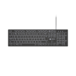 Natec Herring Glow | Keyboard | Wired | US | Black | USB Type-A