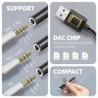 ADAPTER USB-C TO AUDIO 3.5MM/DAC 0.1M ADA-HA AXAGON