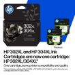 HP 302/304 (B7RT7AE) Ink Cartridge, Black