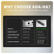 ADAPTER USB-C TO AUDIO 3.5MM/DAC 0.1M ADA-HA AXAGON