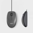 MOUSE USB OPTICAL M100/BLACK 910-006652 LOGITECH
