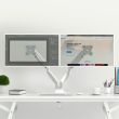 MONITOR ACC DESK MOUNT/13-32" WHITE G200-W ONKRON