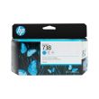 HP 738 (498N5A) Ink Cartridge, Cyan