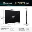 HISENSE 100 " 4K Ultra HD 3840 x 2160 pixels