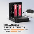 SSD ACC DOCK STATION USB-C/2XM.2 NVME ADSA-M2C22 AXAGON