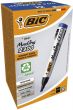 BIC permanent MARKER ECO 2300 4-5 mm, blue, Box 12 pcs. 300065
