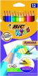 BIC Colored pencils AQUAQOULEUR 12 colours 8575613