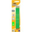 BIC pencils EVOLUTION ORIGINAL with eraser, HB, Set 4 pcs. 049012