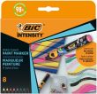 BIC Intensity Paint Marker 8 colours set