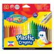 Colorino Kids Erasable Plastic Crayons 24 colours