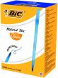 BIC Ballpoint pens ROUND STIC 1.0 mm, blue,Box 60 pcs. 256378