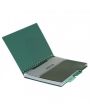Spiral note book A5 Coolpack Green