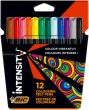 BIC Intensity Up Felt pens  box of 12 pcs. 978004