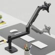 MONITOR ACC DESK MOUNT/17-38" BLACK MS75-B ONKRON