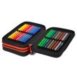 Triple decker pencil case with equipment CoolPack Jumper 3 Grey Ball