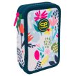 Double decker school pencil case with equipment CoolPack Jumper 2 Sunny Day