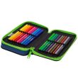 Double decker school pencil case with equipment CoolPack Jumper 2 Monster Team