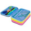 Triple decker pencil case with equipment CoolPack Jumper 3 IN THE GARDEN