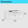 HP LaserJet M110w Printer Laser B/W A4 20 ppm USB Wi-Fi (SPEC)