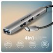 I/O HUB USB3.2 4PORT/0.12M HUE-STC AXAGON