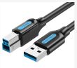 CABLE USB3.0 MALE TO MALE/3M BLACK COOBI VENTION
