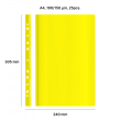 AD Class Perforated A4 Report File 00/150 yellow 25pcs./pack.