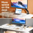 MONITOR ACC DESK MOUNT/13-32" BLACK G80-B ONKRON