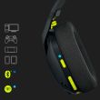 Logitech G435 LIGHTSPEED Wireless Gaming Headset, Black and Neon Yellow