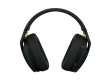 Logitech G435 LIGHTSPEED Wireless Gaming Headset, Black and Neon Yellow