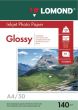 Lomond Photo Inkjet Paper Glossy 140 g/m2 A4, 50 sheets
