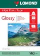 Lomond Photo Inkjet Paper Glossy 140 g/m2 A4, 50 sheets