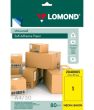 Lomond Self-Adhesive Paper Universal Labels, 1/210x297, A4, 50 sheets, Lemon neon