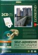Lomond Self Adhesive Inkjet Photo Paper Matte A4, 25 sheets x3CD 114/41mm