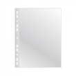 AD Class PUNCHED POCKET Cristal Clear A4 40 micr., pouch 100 pcs