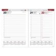 Planning notebook calendar for 2024, A5, Coral