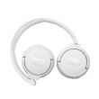JBL Tune 660NC Wired & Wireless on-ear Headphones, Bluetooth, 3.5mm jack, White