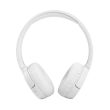 JBL Tune 660NC Wired & Wireless on-ear Headphones, Bluetooth, 3.5mm jack, White