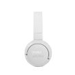 JBL Tune 660NC Wired & Wireless on-ear Headphones, Bluetooth, 3.5mm jack, White
